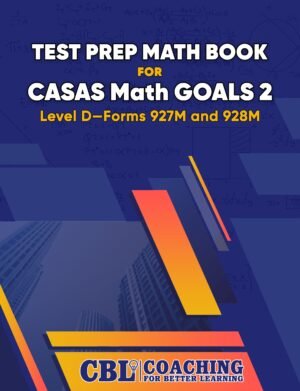 CASAS Math Goals 2 book