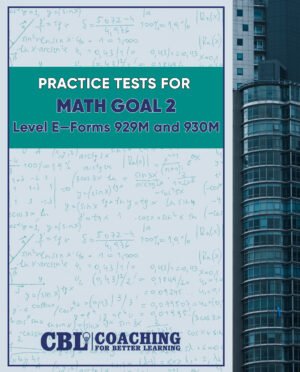 Practice Tests for Math GOAL 2 Level E