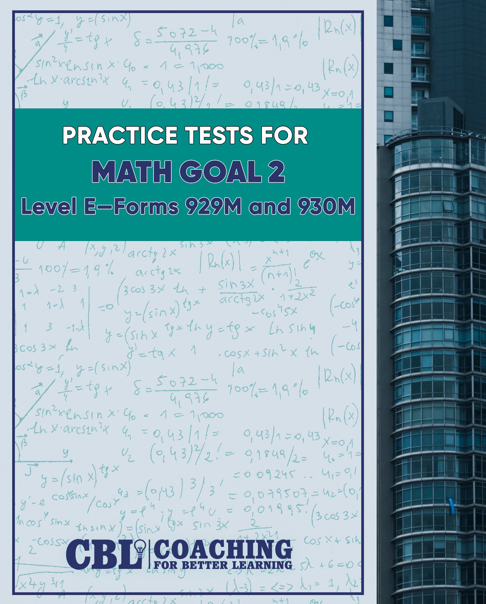 Practice Tests for Math GOAL 2 Level E