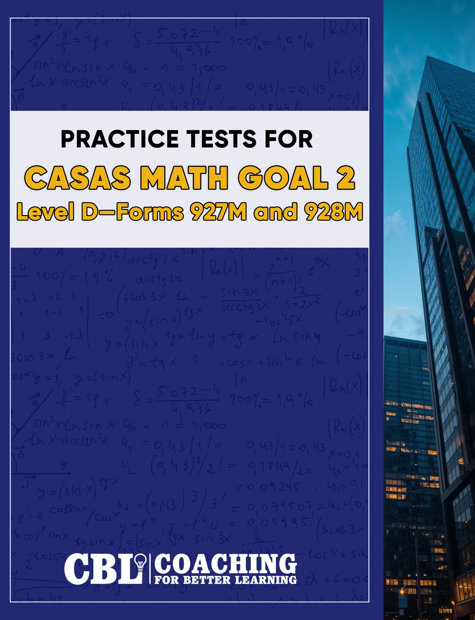 Practice Tests for Math GOAL 2 Level D