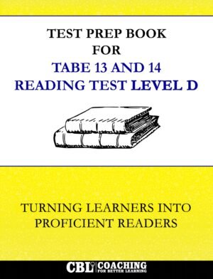 TABE 13 & 14 Level D reading test