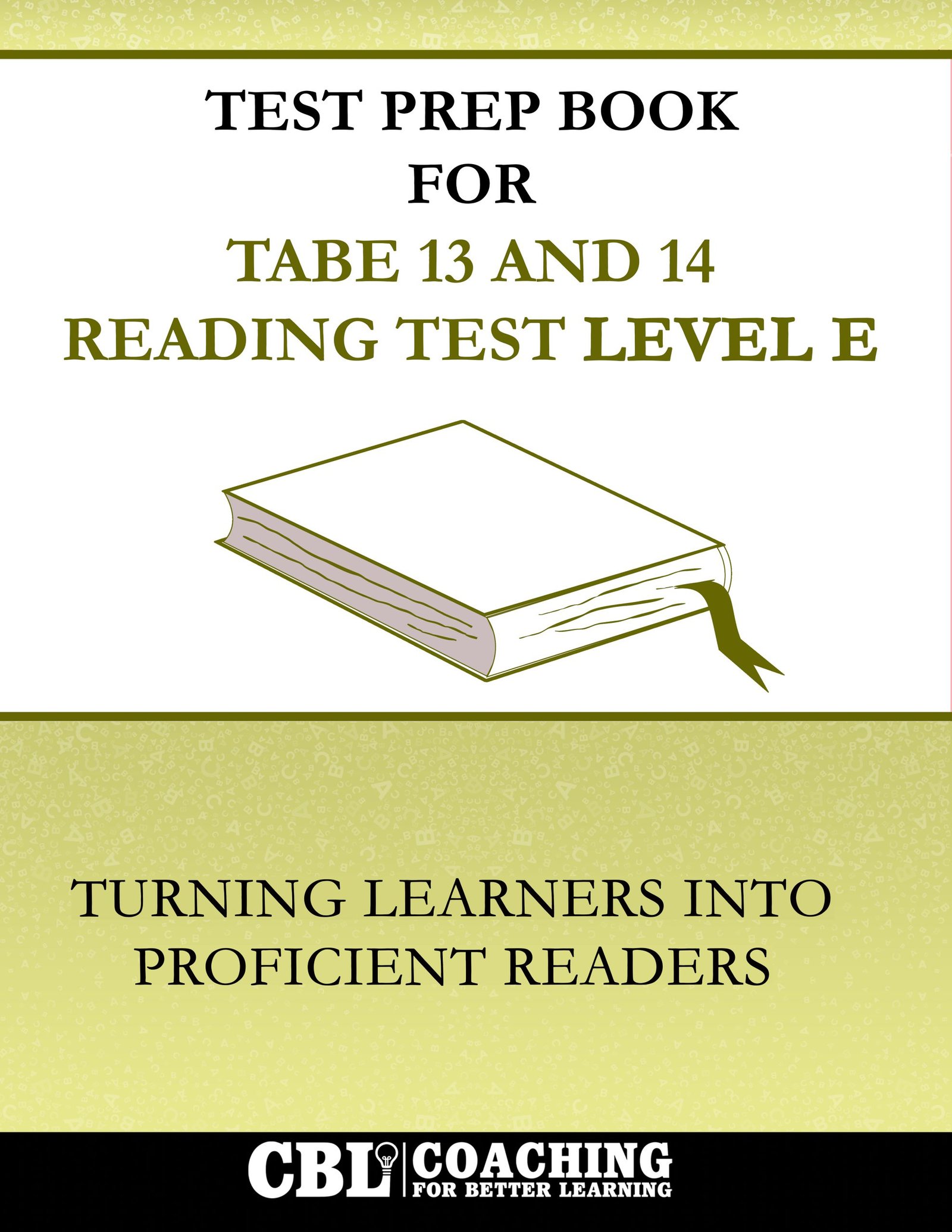 TABE 13 & 14 Level E reading test