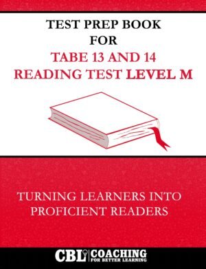 TABE 13 & 14 Level M reading test